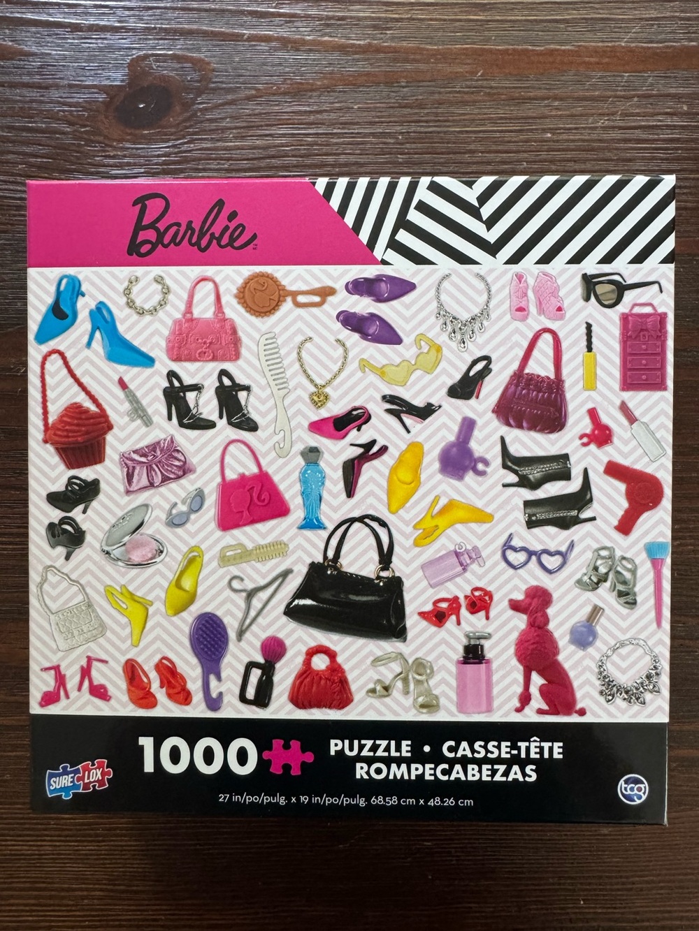 Sure Lox "Barbie" 1000 piece puzzle - complete!